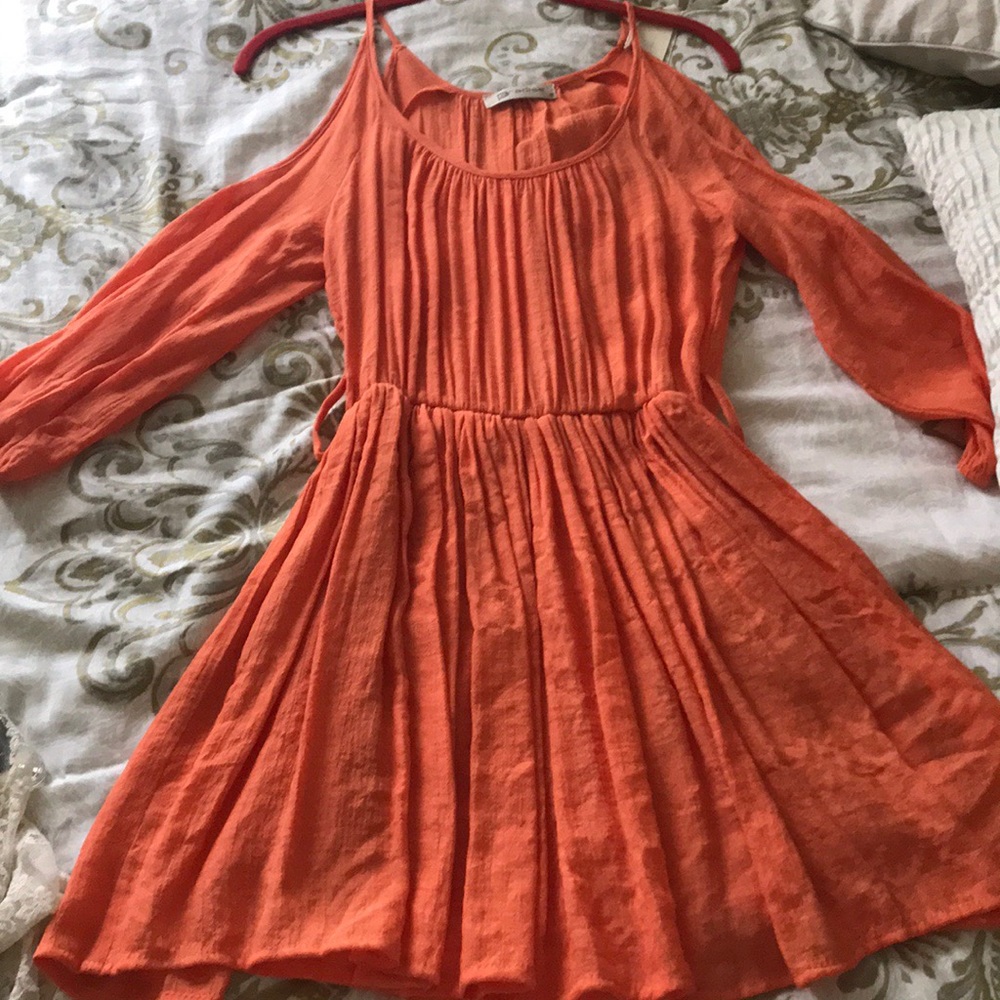 Orange sundress